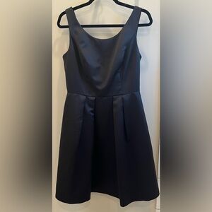 Priscilla of Boston NWOT Cocktail Dress Size 8 Black w pockets
